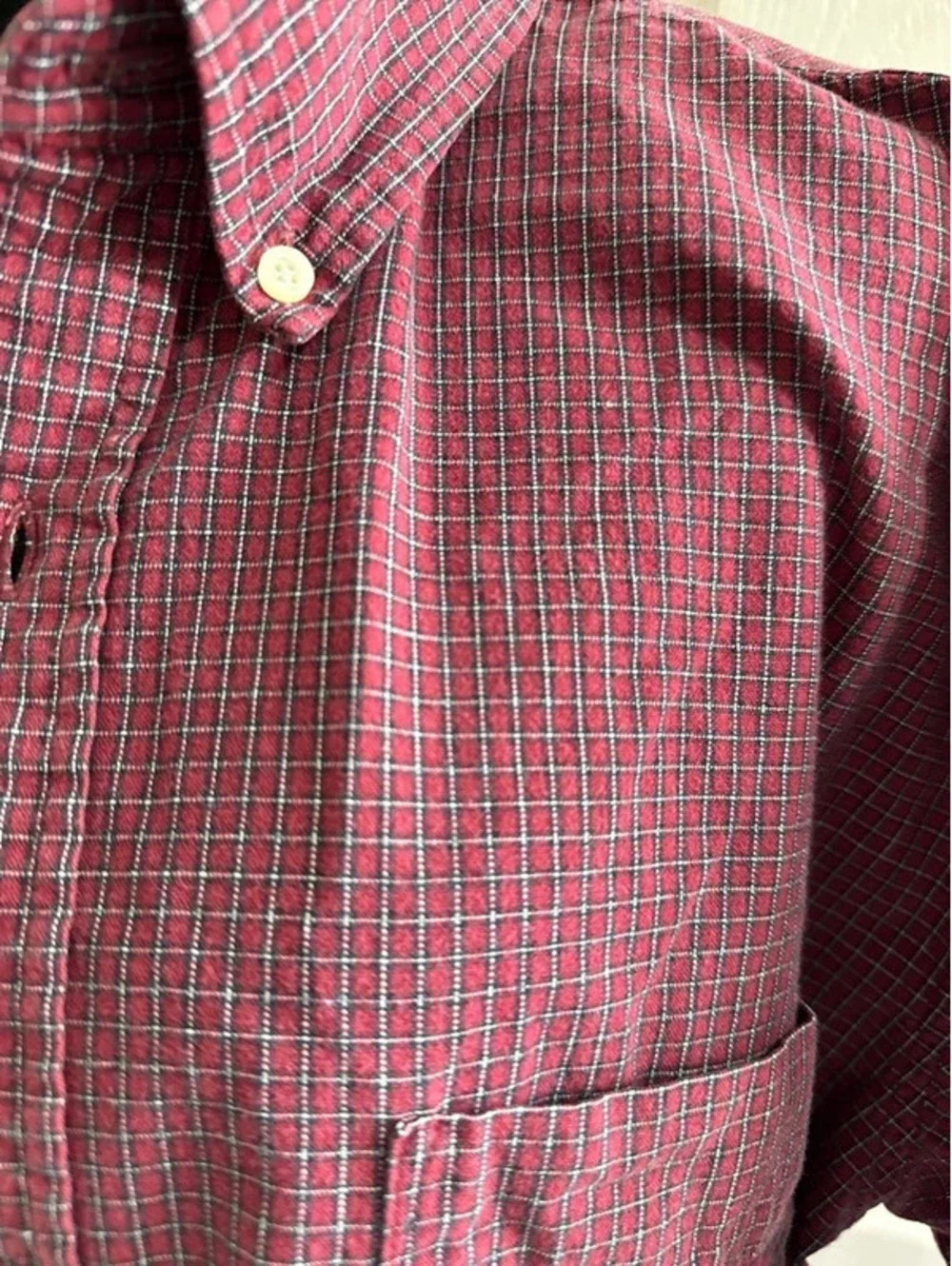 J.Crew size large short sleeve button-down
